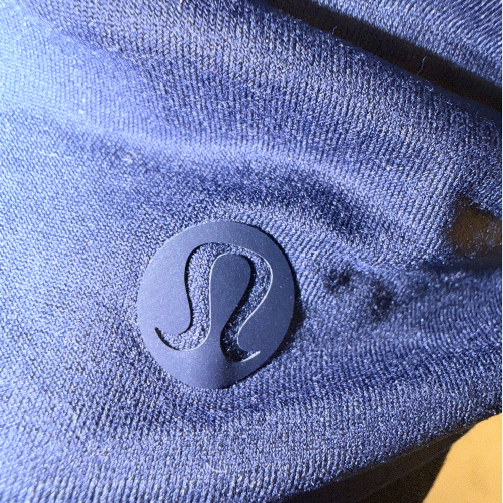 NWOT 💙 lululemon athletica Deep Blue Turtleneck Jersey Long Sleeve Top - Picture 5 of 6